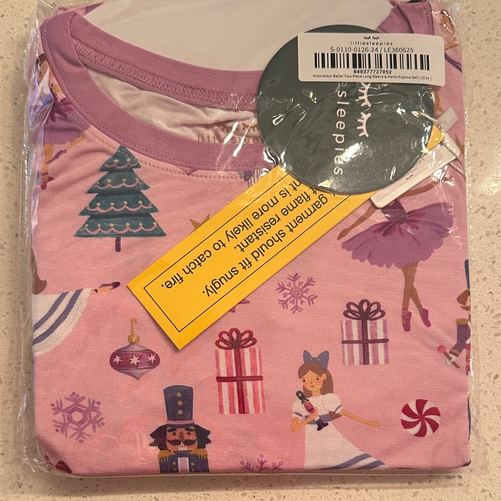 Little Sleepies Pink Kids Pajama Set